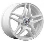 Белый диск покрашенный полимером